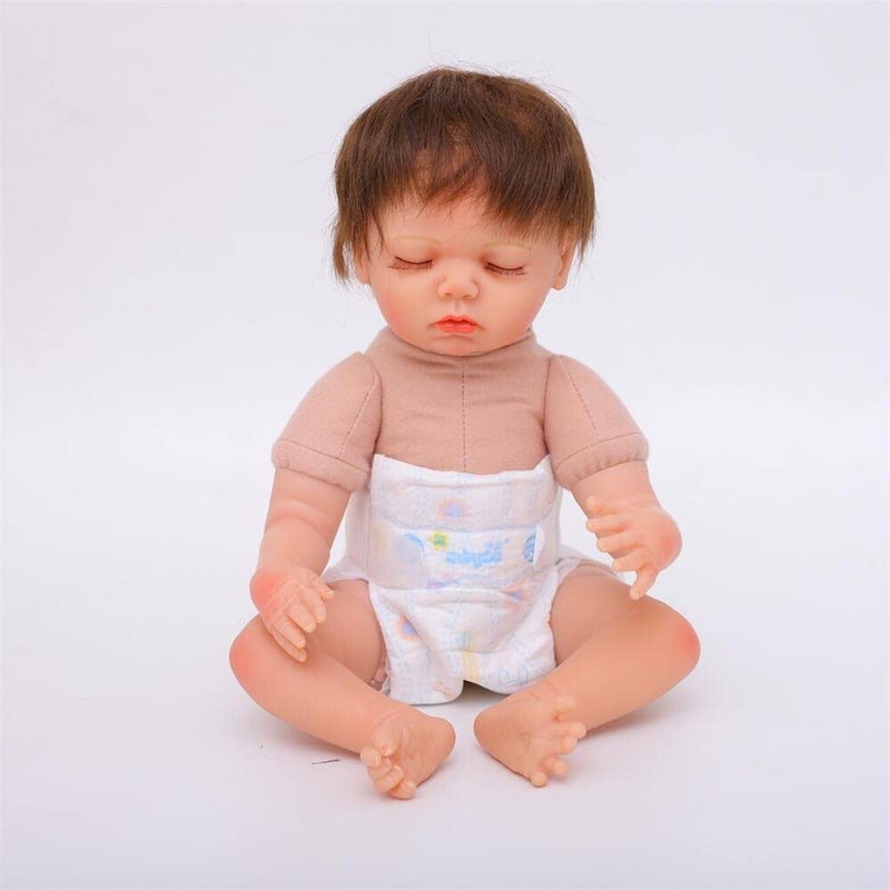 MAIHAO Reborn Baby Dolls Diapers 18-28 inch Newborn Reusable 6-Piece Pack Fit 18-28"" Reborn Newborn Dolls - Image 5